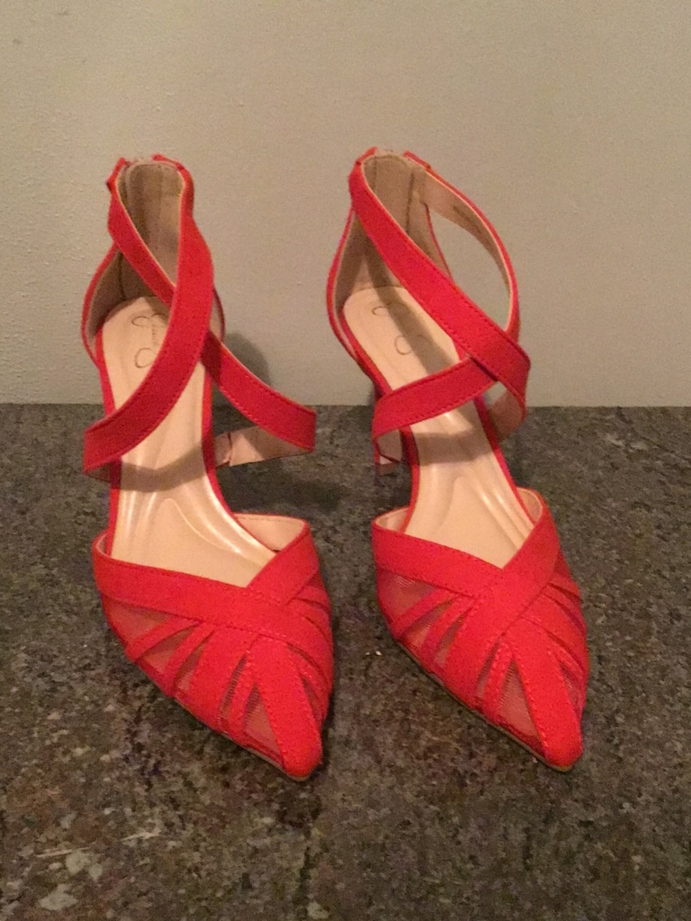 NWOT Red Heels by Jessica Simpson